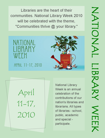 national library week flyer