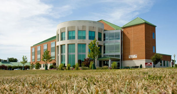 View of the Burlington campus
